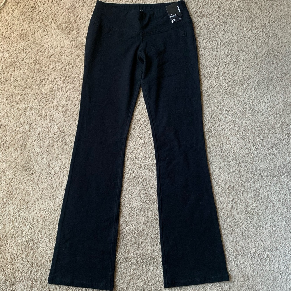 New York & Company Black Bootcut Yoga Pants